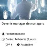 Devenir manager de managers