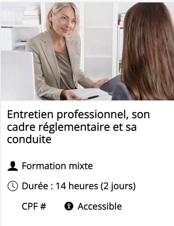 Entretien professionnel cadre réglementaire et préparation