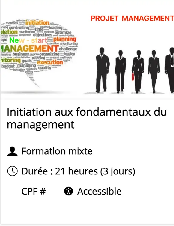 Initiation aux fondamentaux du management