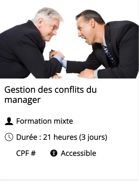 Gestion des conflits du manager