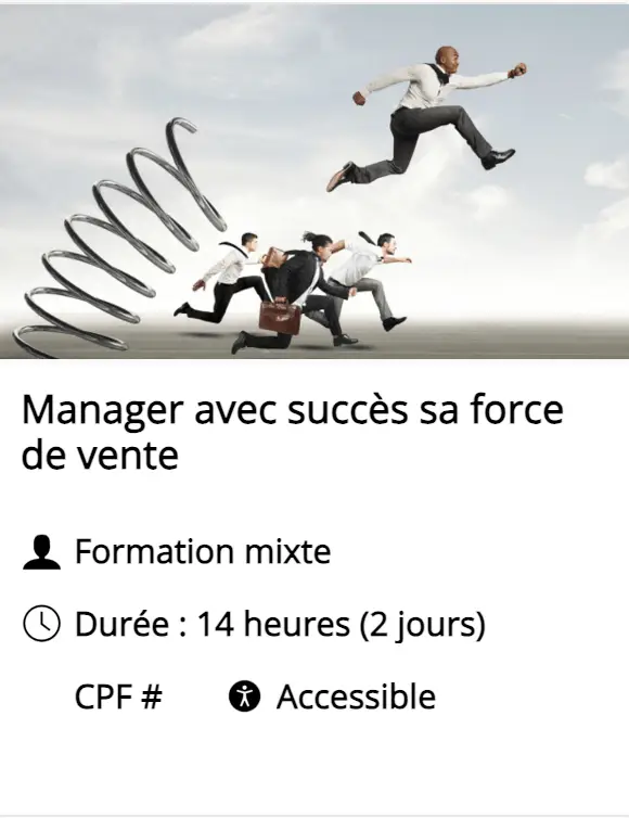 Manager avec succès sa force de vente