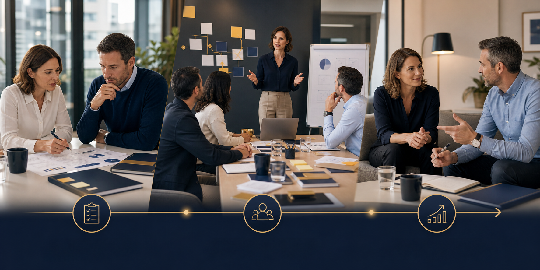 Parcours de formation ACTES MANAGEMENT avec cadrage, animation et bilan d&rsquo;impact
