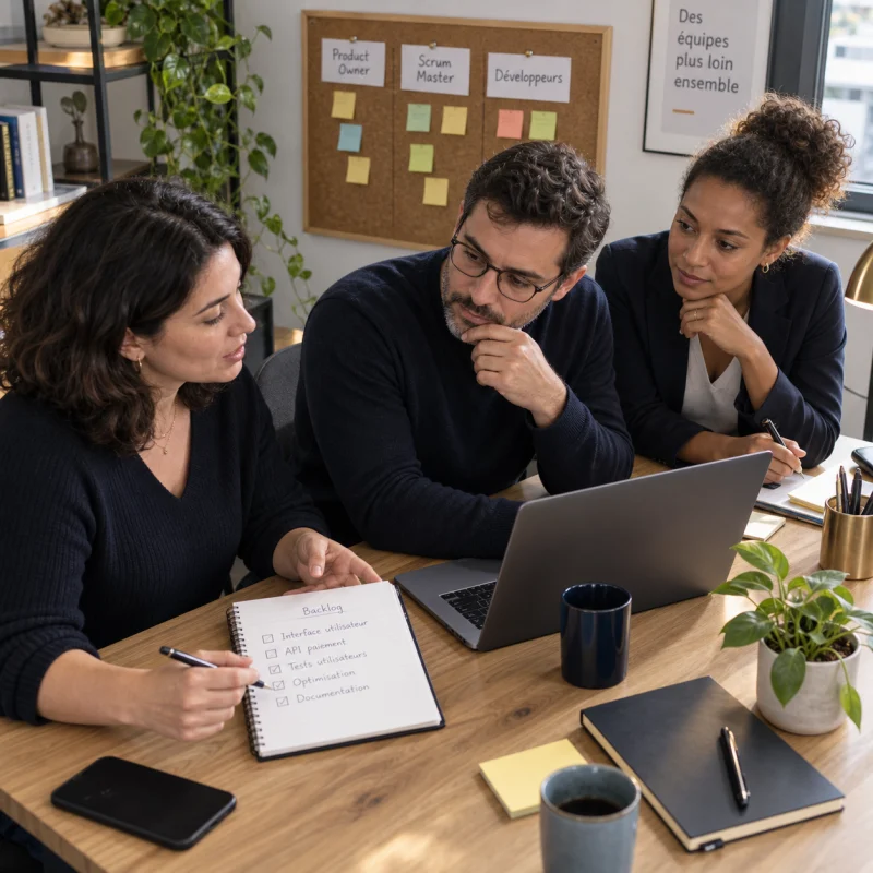 Clarifier les responsabilités au sein de l’équipe Scrum.