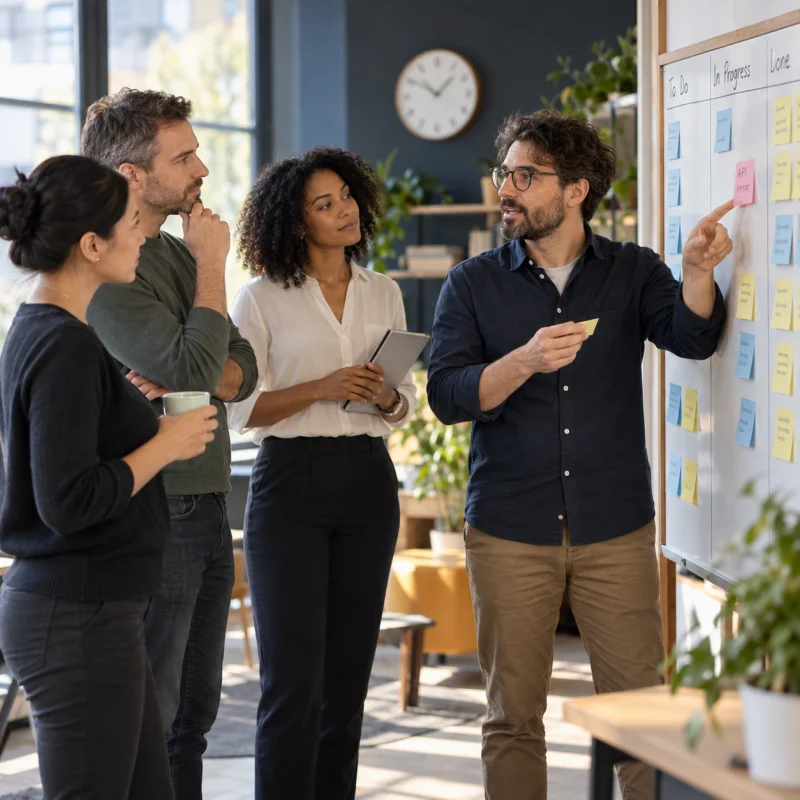 Coordonner l’équipe pendant les événements Scrum.