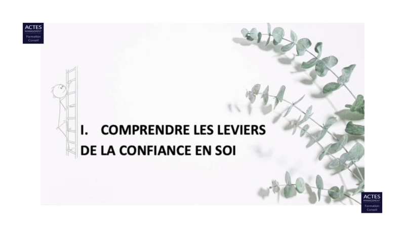 Extrait réel : Confiance en soi – Module 1 : comprendre les leviers